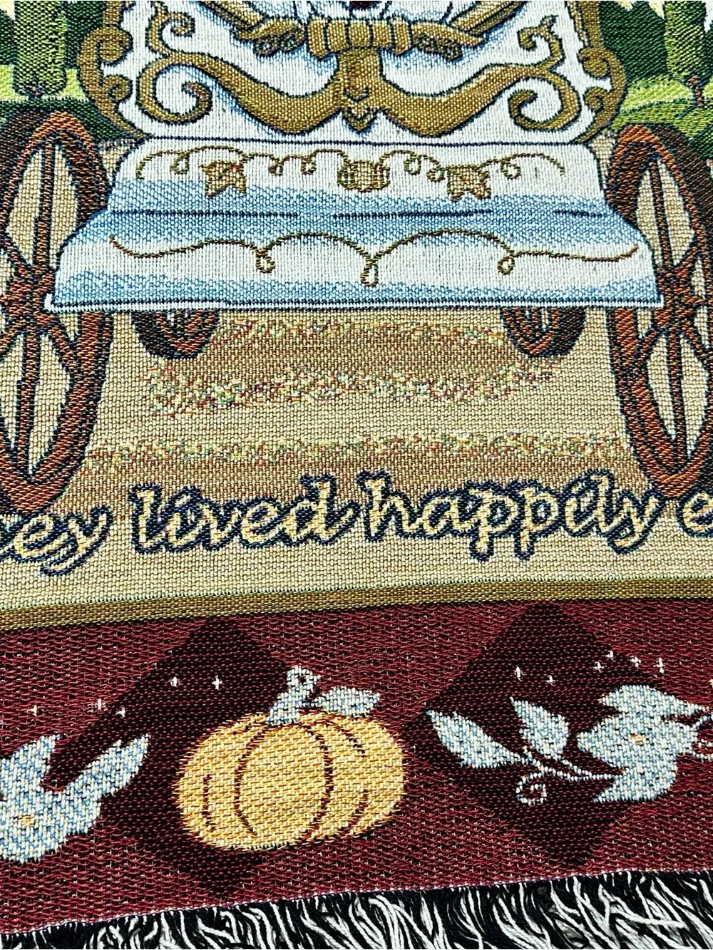 Disney Cinderella Fairy Tale Carriage Tapestry